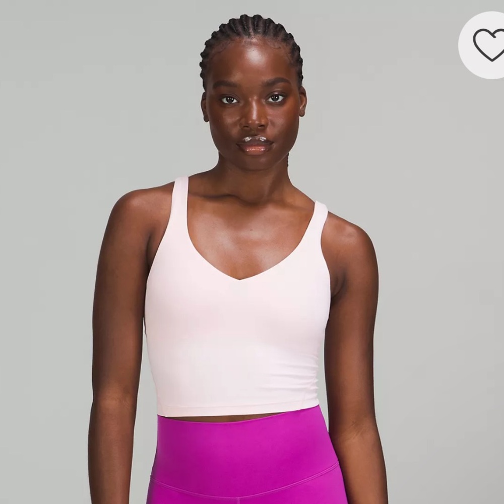 Align Tank Strawberry Mikshake Pink Light Support A/B Cup